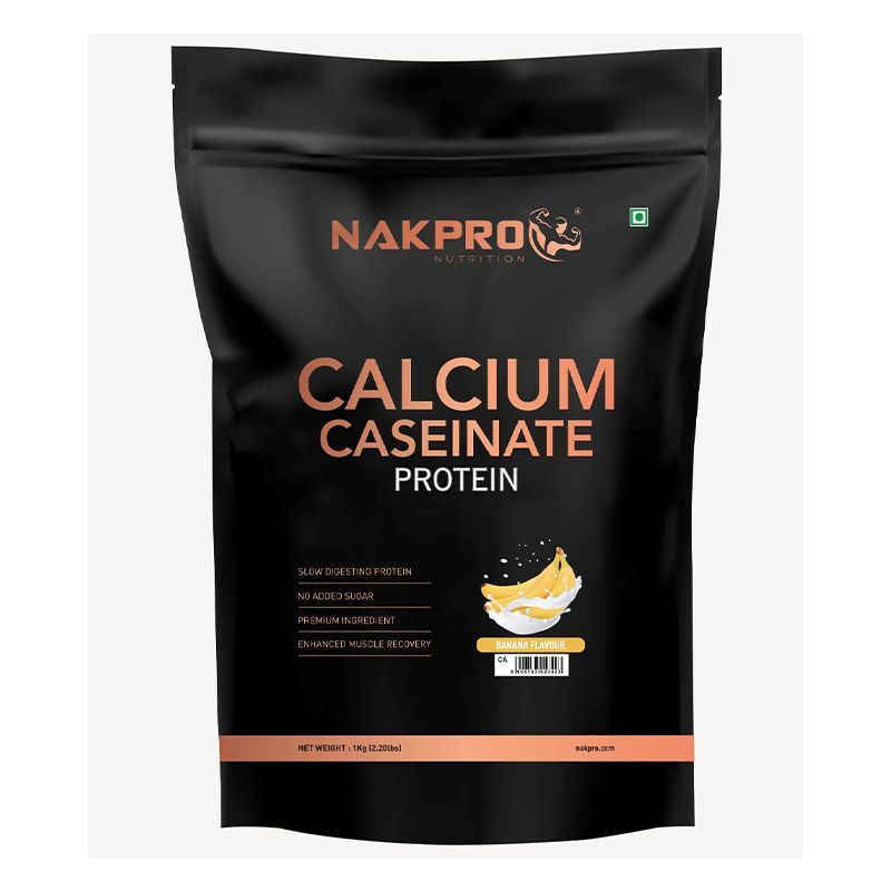NAKPRO Calcium Caseinate - Banana Flavour